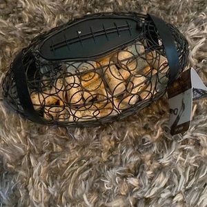 Metal foot ball cap caddy/corks
